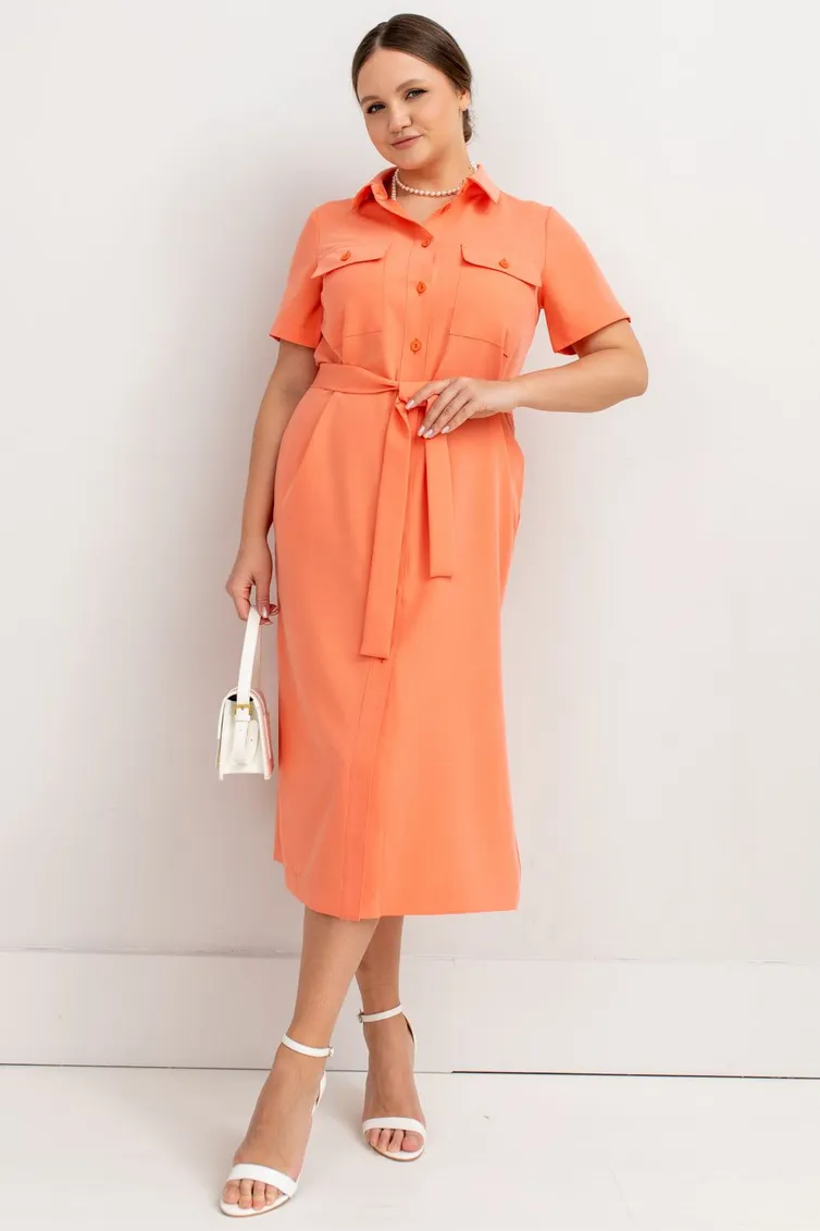 Dress TOOK A LOOK & Angelika #A-352 korall