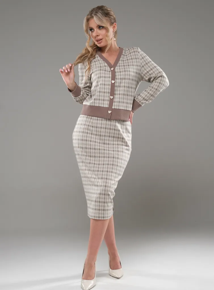 Костюм Galean Style арт. 903 бежевый