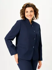 Suit Vilena-fashion #1175 sinij