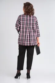 Блуза Michel Chic арт. 751/1 клетка