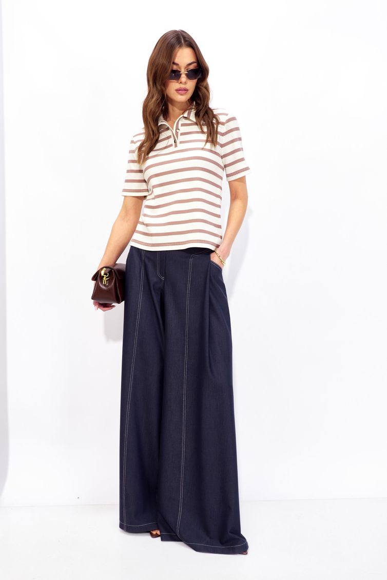 Джемпер Люше арт. 4344 коричневый