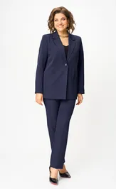 Suit Vilena-fashion 1097 sinij