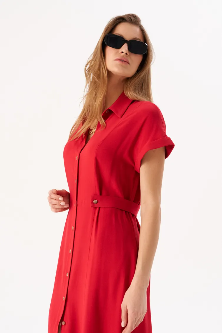 Dress Romgil #RT0060-VI4 malinovo-krasnyj