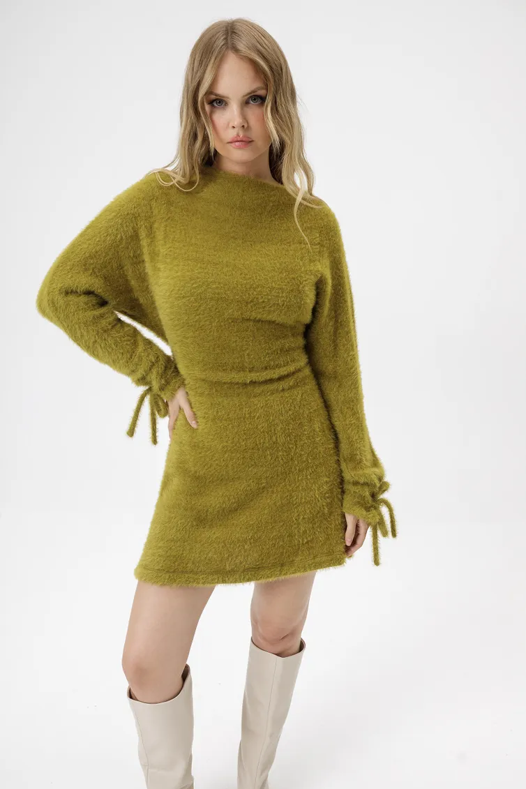 Dress Pirs #6957 olivkovyj