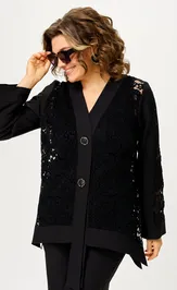 Suit Vilena-fashion 1162 chernyj