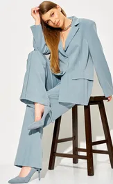 Suit LAIKONY L-484 goluboj