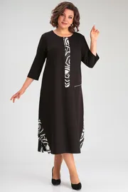Sukienka Michel Chic #2073/1 chernyj, belyj