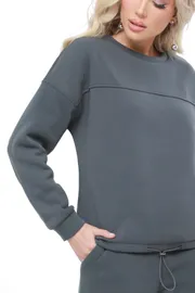 Bluza DS Trend #K-0968 (Vystupit duetom, grej)