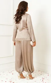 Garnitur Beautiful & Free #6399 kapuchino