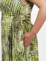 Dress FASHION CENTRE #V-4075-2/Multikolor