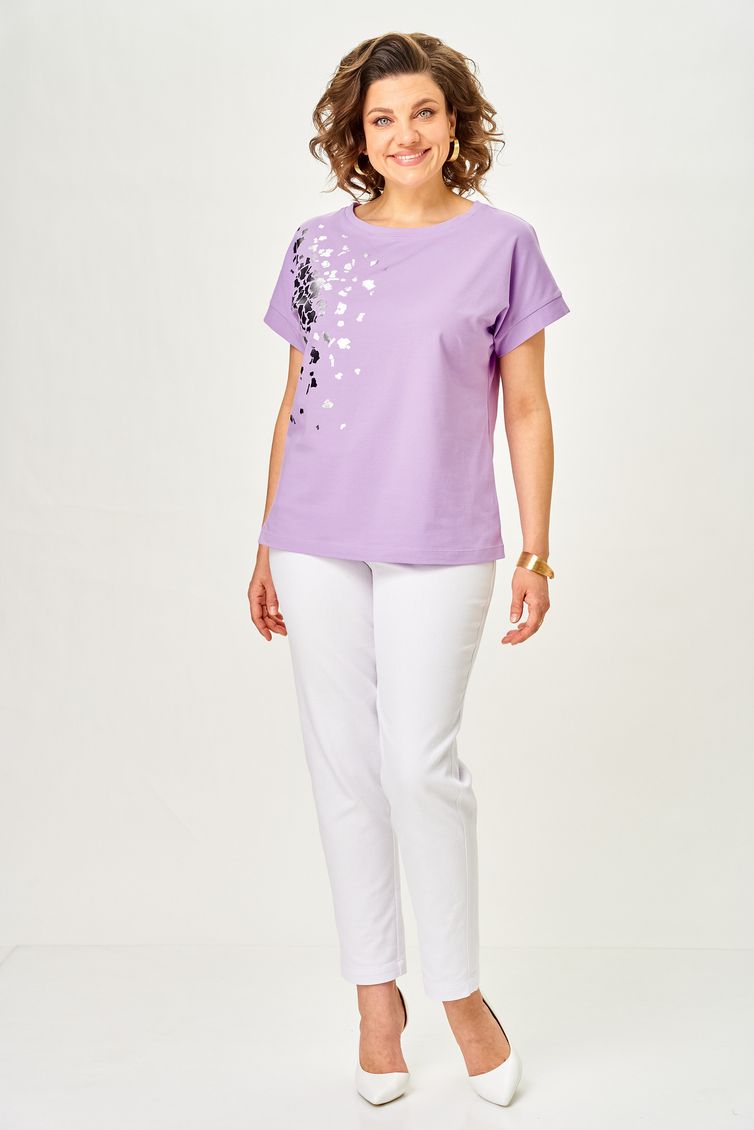 Футболка Rumoda арт. 2252 сиреневый