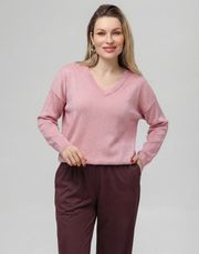 Джемпер Romgil арт. РВ0344-ХМ5 5 розово-коралловый, серебро