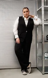 Костюм Ava fashion М-175 черный