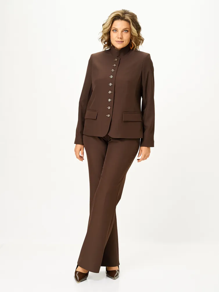 Garnitur Vilena-fashion #1180 shokolad