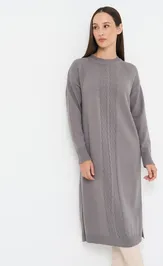 Платье Newvay 9242-92028 титаниум