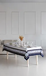 519913 165х300 см Скатерть Сапфира