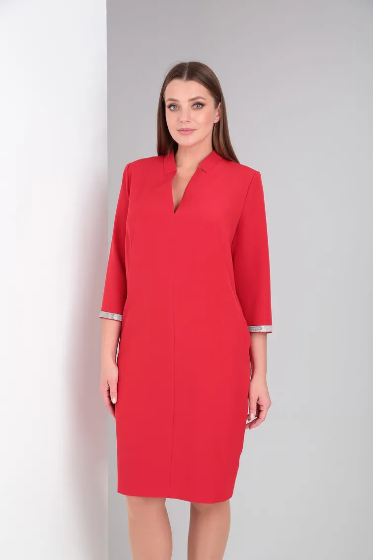 Sukienka Vilena-fashion #770 krasnyj