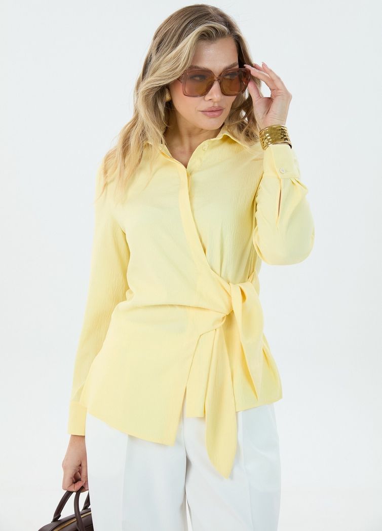 Bluzka LM project #M 0190 zheltaya