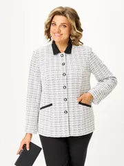 Костюм Vilena-fashion арт. 1197 белый+черный