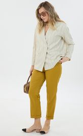 Жакет LM М 0178 полоска льняная