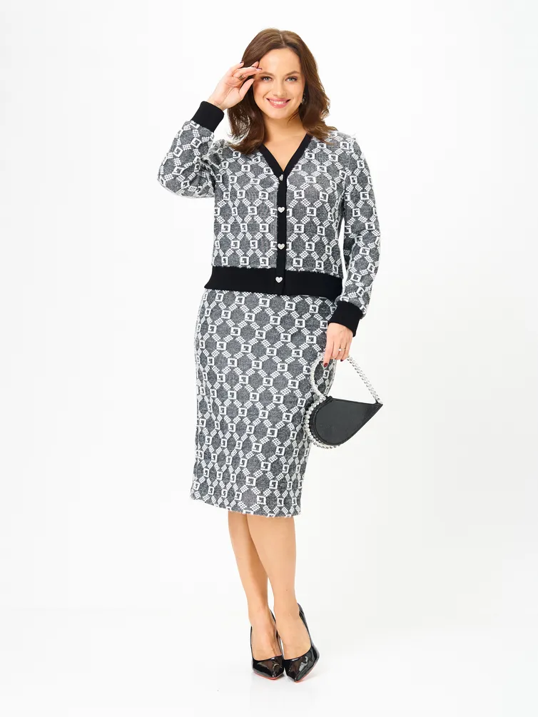 Suit Galean Style #903.1 grafit ornament