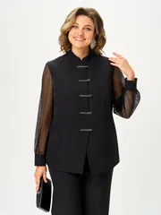 Suit Vilena-fashion #1208 chernyj