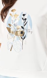 T-Shirt Panda 121543 molochno-goluboj