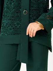 Suit Vilena-fashion #1162 izumrud
