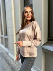 Jumper nika.pl #04082 M&M-8 bezhevyj