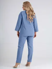 Garnitur Vilena-fashion #847 goluboj
