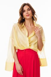 Блузка EOLA арт. 3036 сливочное масло