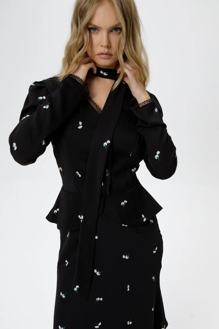 Sukienka Pirs #6293 chernyj