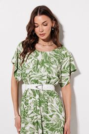 Платье Люше арт. 4381 зеленый