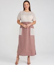 Sukienka BONADI #1964 kapuchino