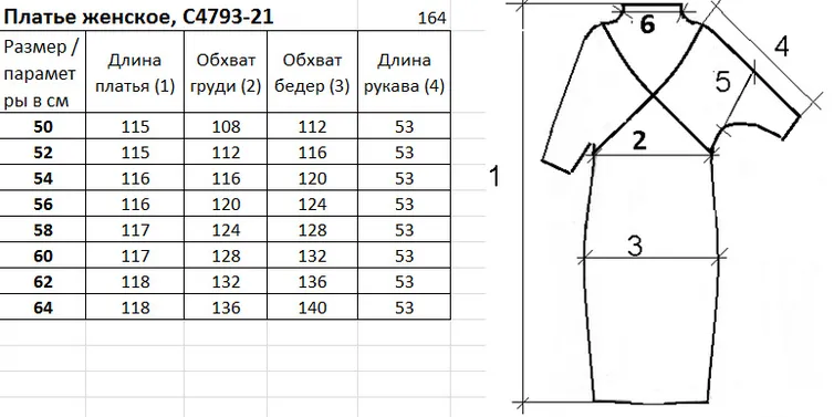 Платье Полесье арт. С4793-21 1С1134-Д43 т. антрацит 164