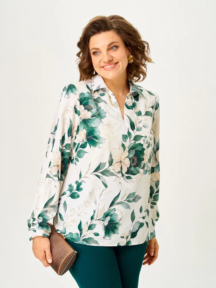 Garnitur Vilena-fashion #1146 izumrud