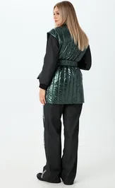 Kamizelka LM M 0156 izumrudnyj
