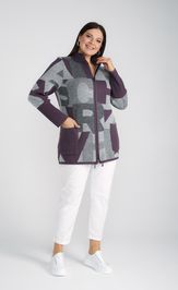 Кардиган BONADI 1982 баклажан