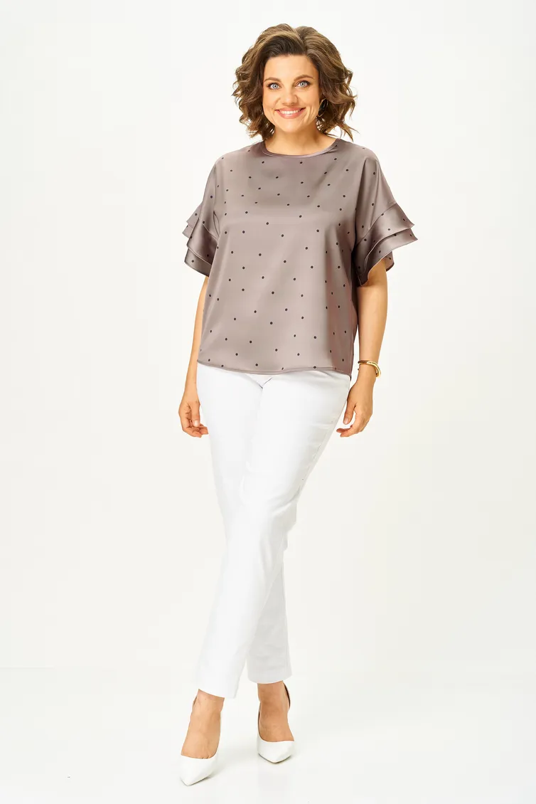 Blouse Rumoda #2297 kapuchino
