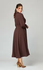 Dress Runella 1636 shokolad