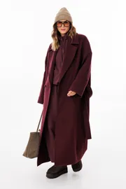 Пальто EOLA арт. 3200 бургунди