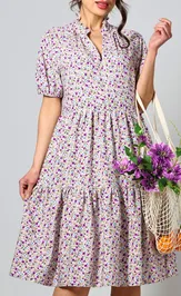 Платье DS Trend ЮС-1075 (Цветочный парфюм, романтика нью)