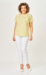 Блузон Rumoda 2288 светло-желтый