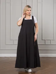 Sukienki NOVITA #1251 chernyj