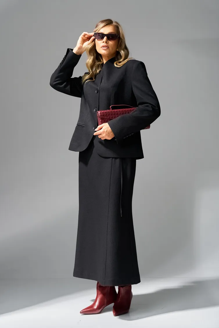 Garnitur Ava fashion #M-223 chernyj