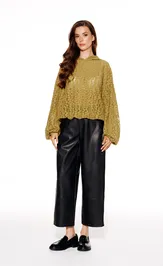 Jumper Elletto Life 13061 gorchica