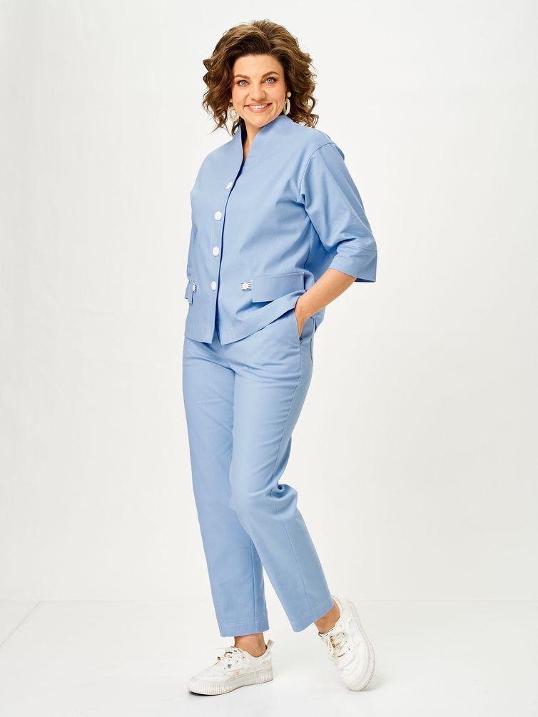 Костюм Vilena-fashion арт. 1159 голубой