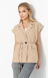 Жилет CHARUTTI Слишком модно (латте)