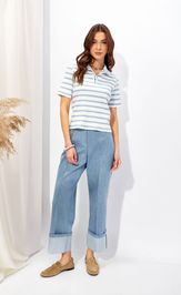 Джемпер Люше 4344 голубой