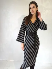 Платье PATRICIA арт. 01-5400 черный,серый